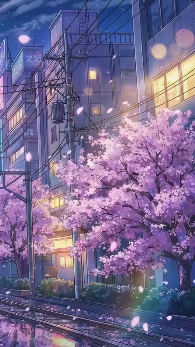 樱花夜轨