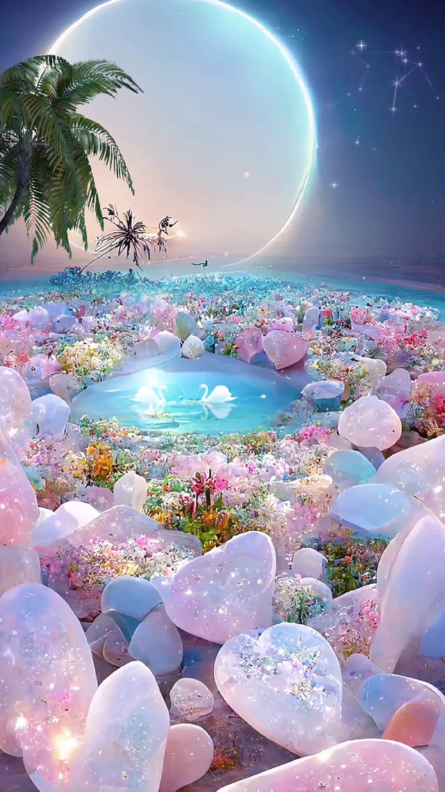 唯美温柔水晶石