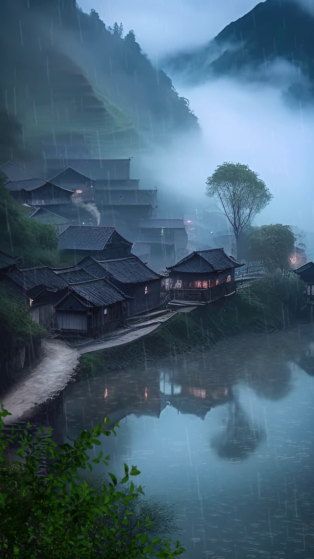 江南烟雨