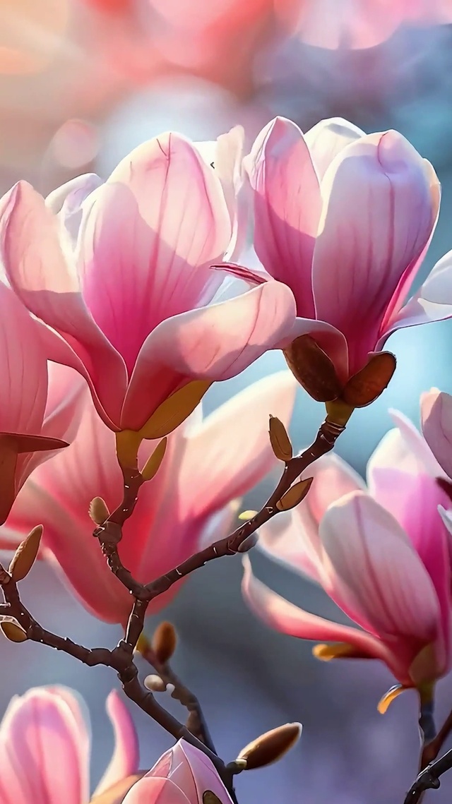 护眼小清新花朵