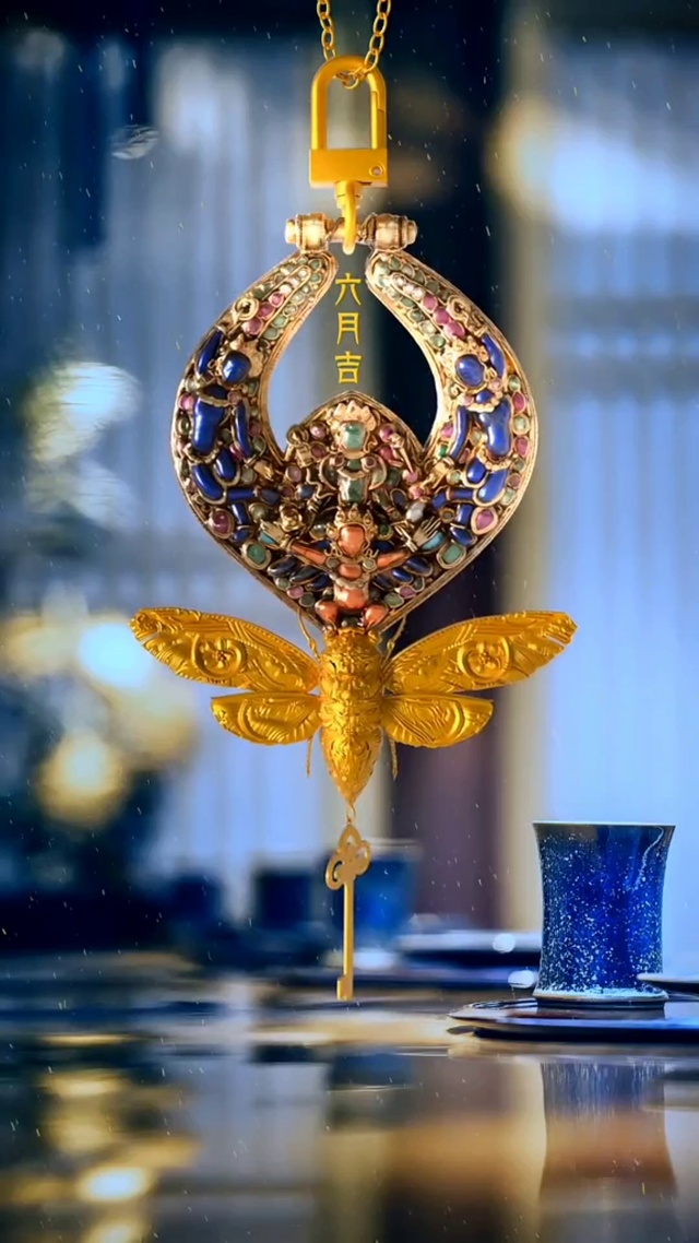 金蟾开金门 六月吉