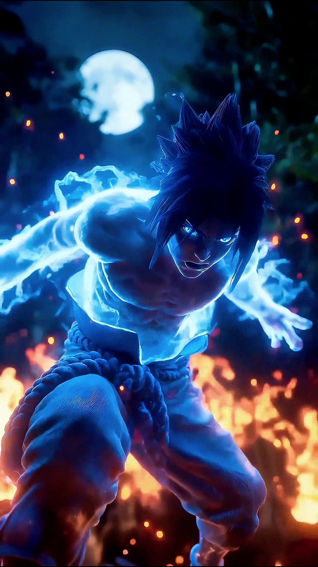 宇智波佐助战斗4K高清