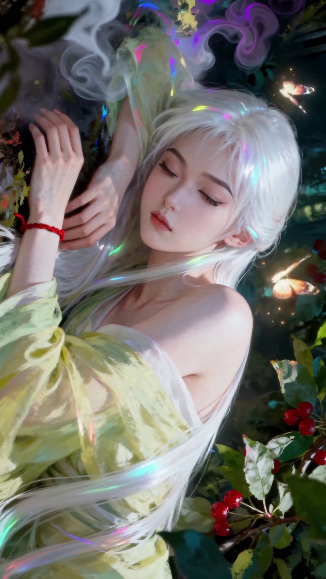 林间流光少女