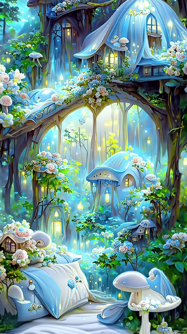 蓝色小屋