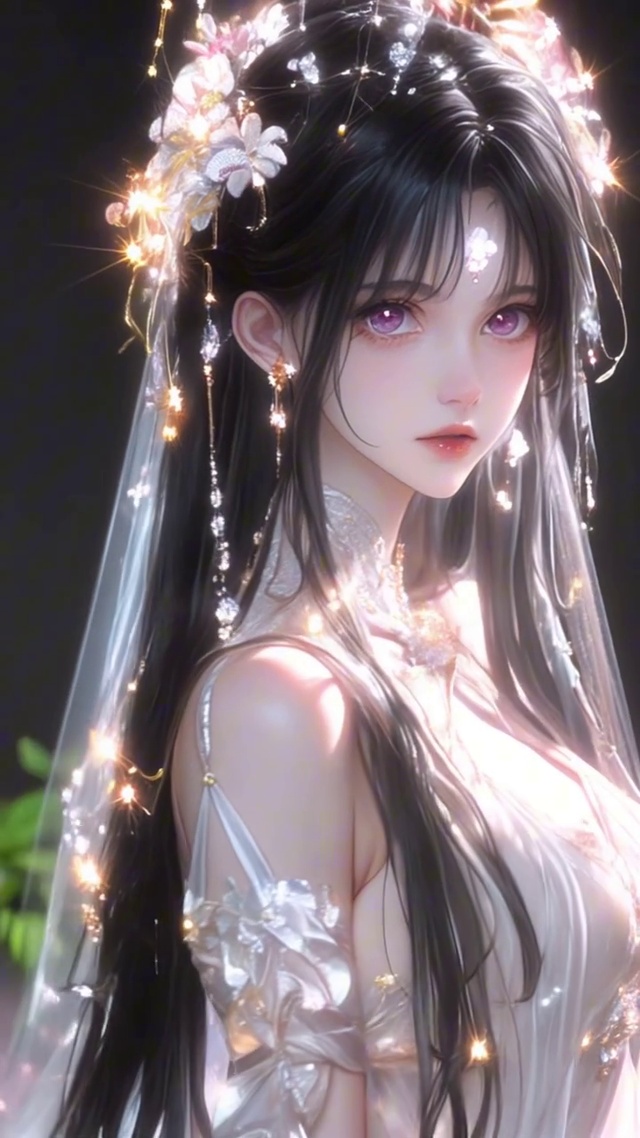 可爱的古风动漫美女
