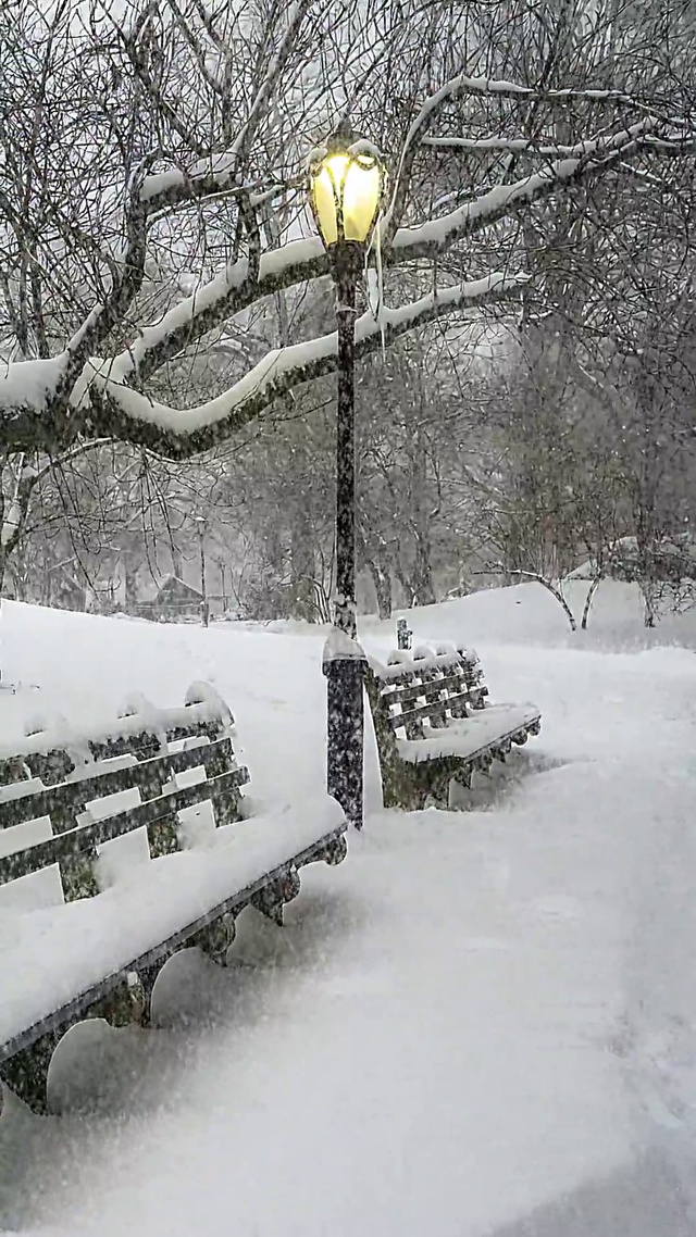 下雪天
