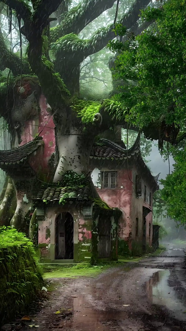 有一种心境，叫倚窗听雨