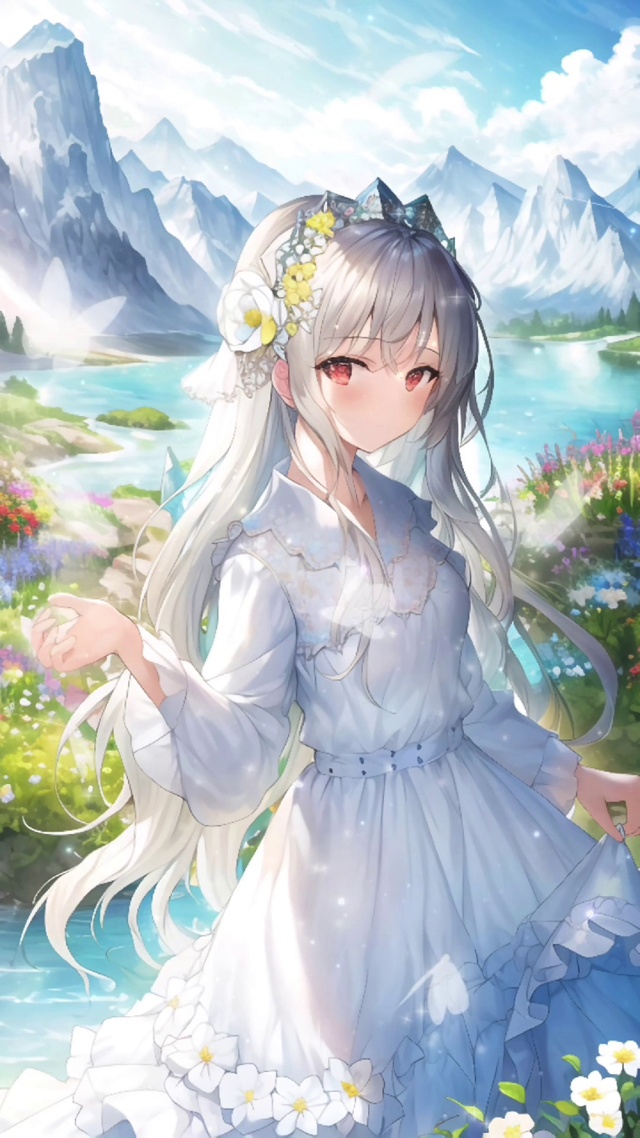 白衣少女（蝴蝶）
