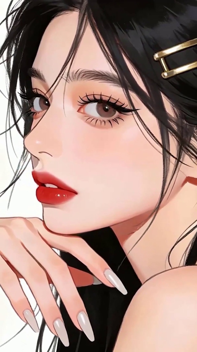 长发女孩