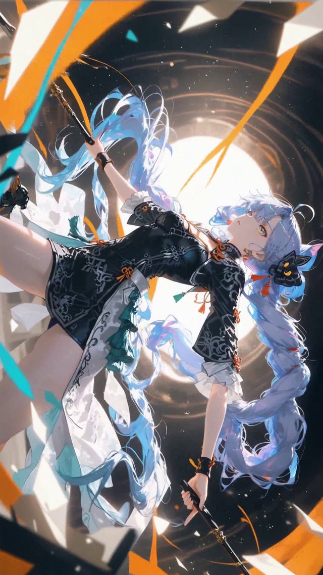 月光剑舞少女