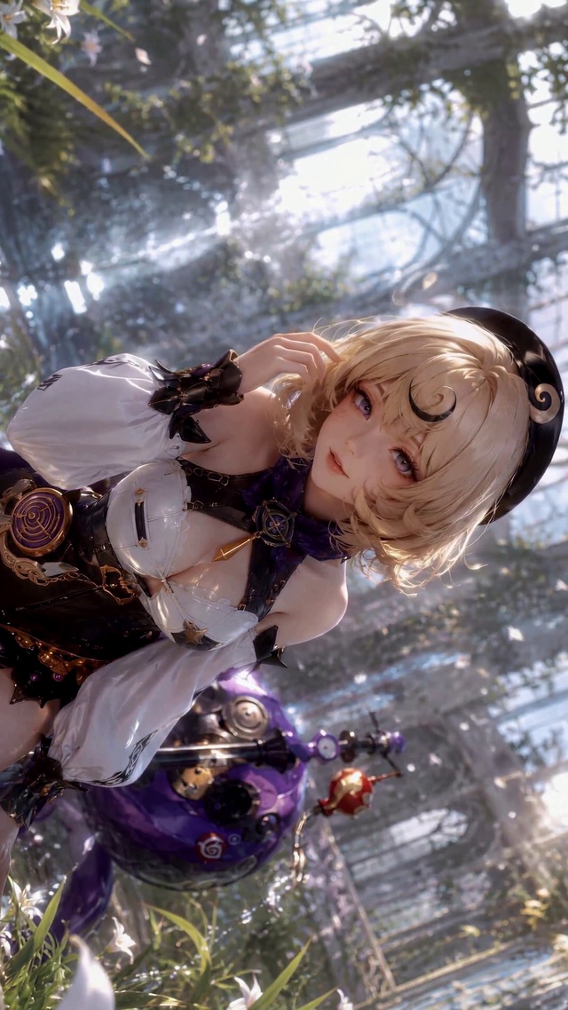 梦幻花园少女