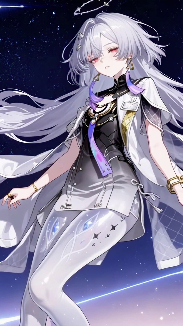 星轨红瞳少女莫宁