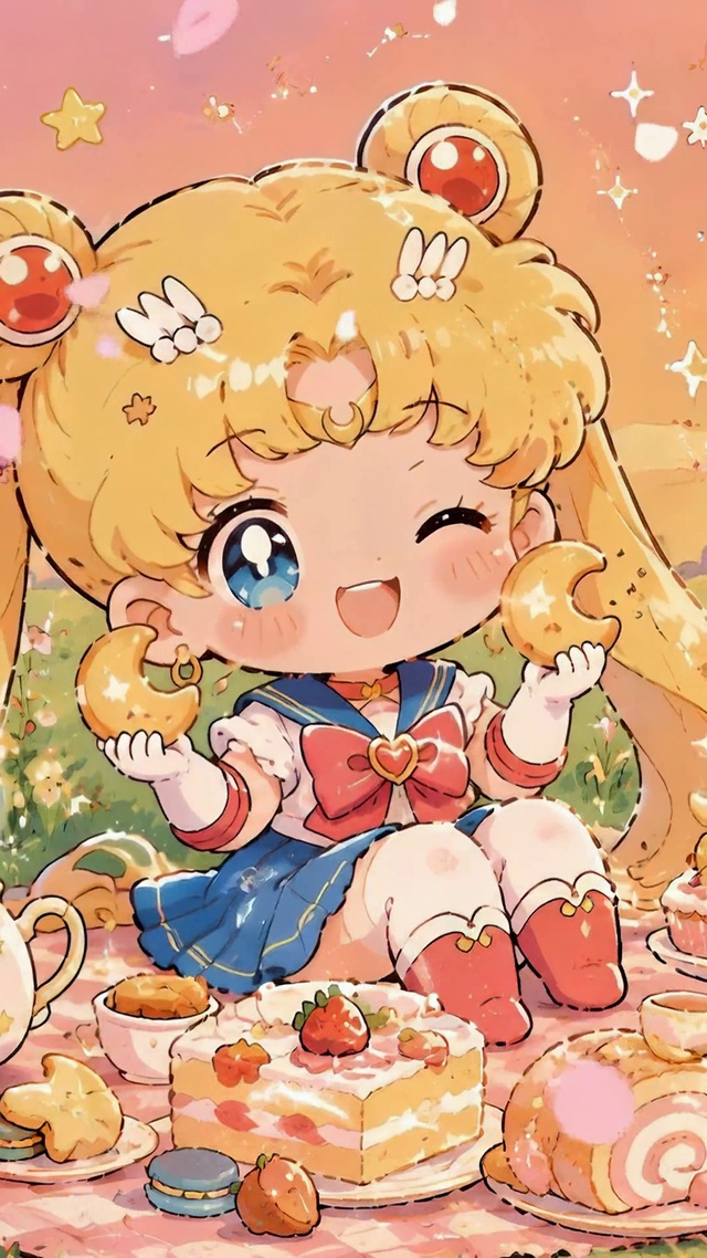 Q版美少女野餐时刻