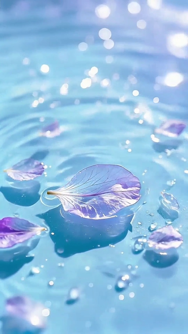 浅蓝拾瓣