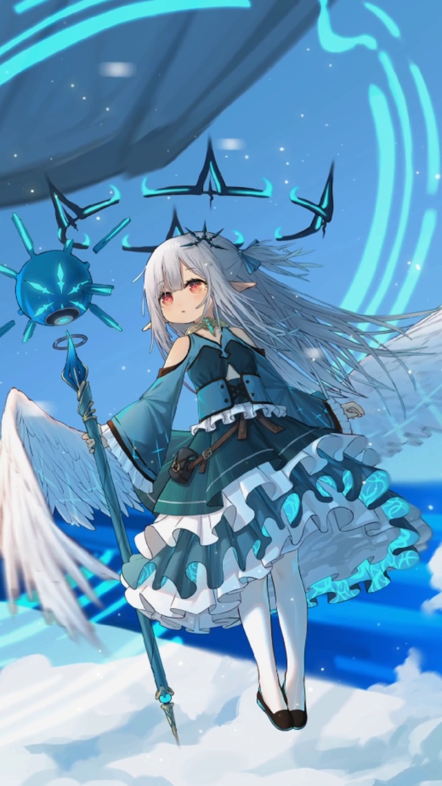 3d动态云顶之上的天使