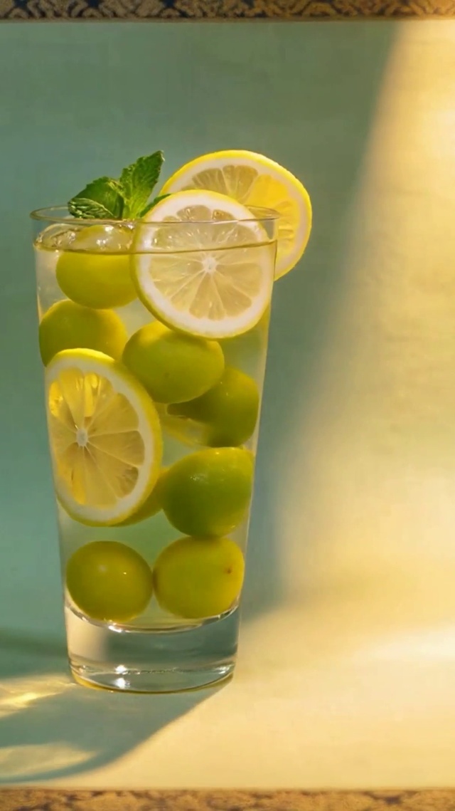 柠檬冰水