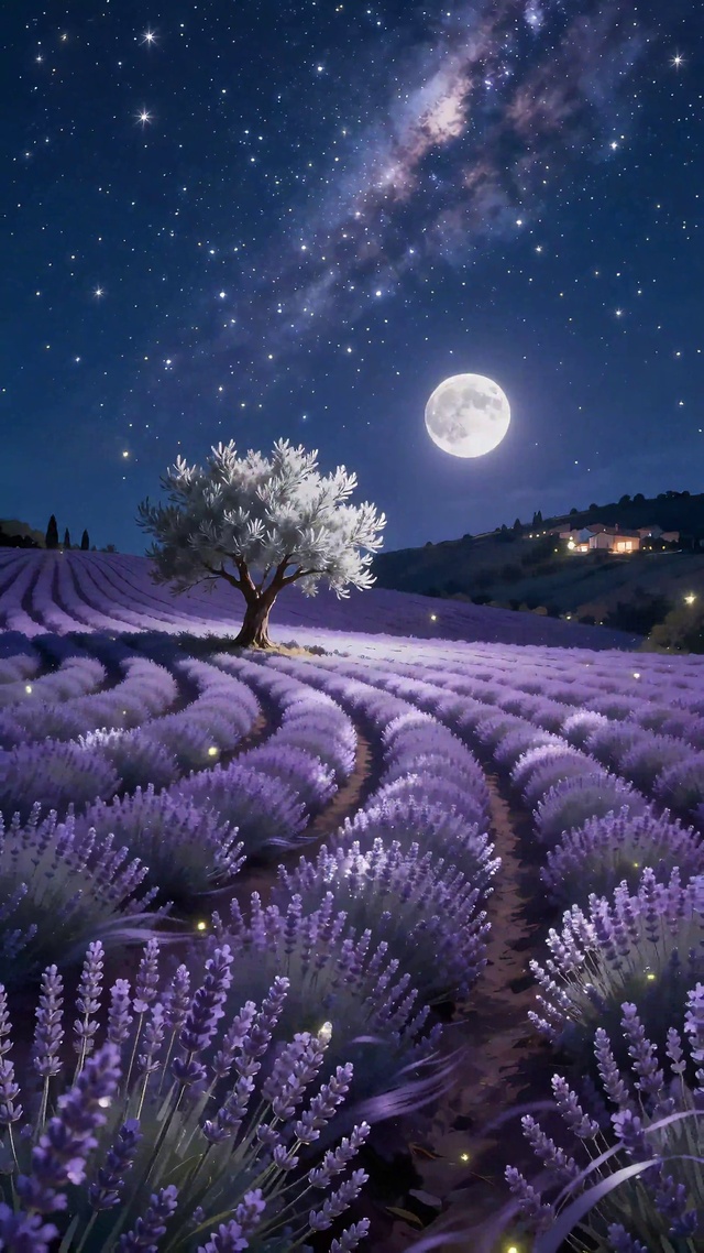 薰衣草的夜晚
