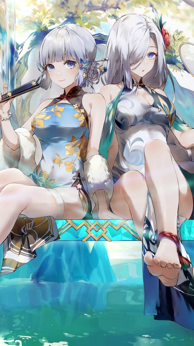 神里绫华和申鹤