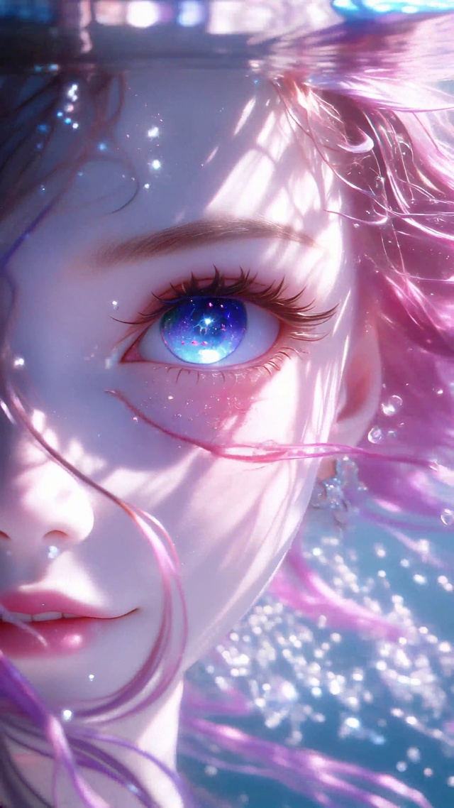 星瞳少女 · 初恋水光