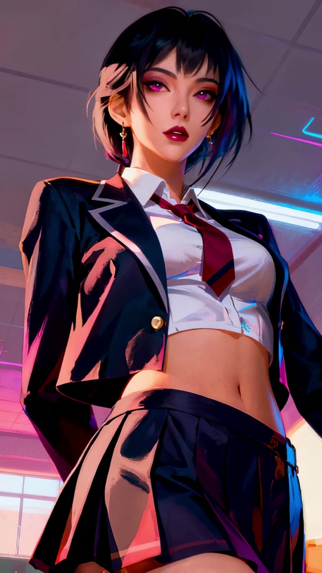 飒爽英姿