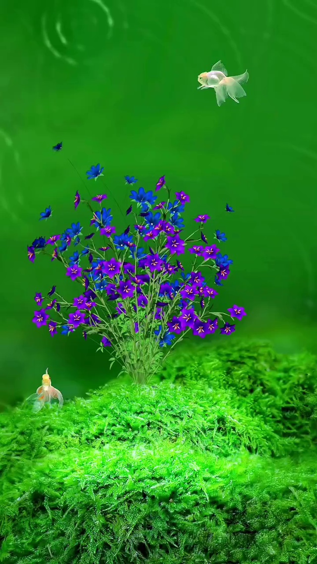 4k唯美治愈花开