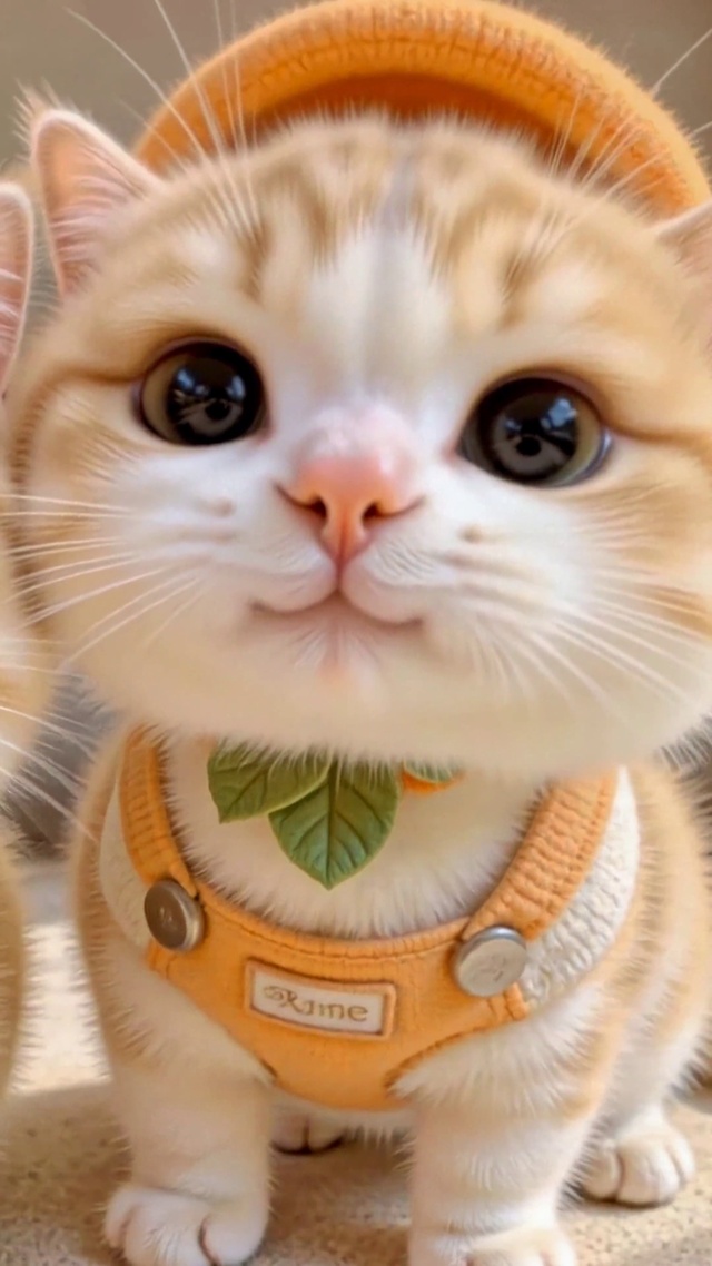 甜橙系可爱小奶猫