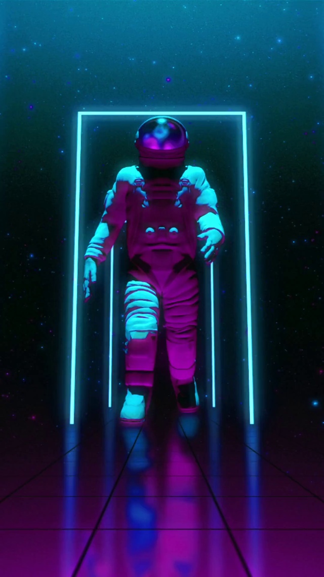 4K超清酷炫宇航员