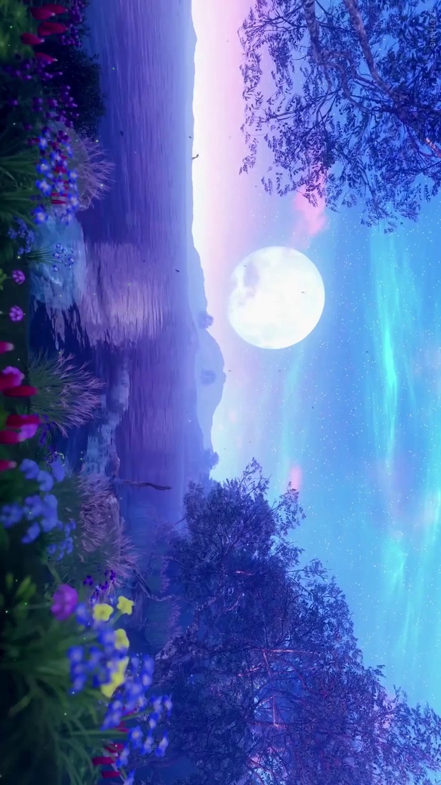 极光银月