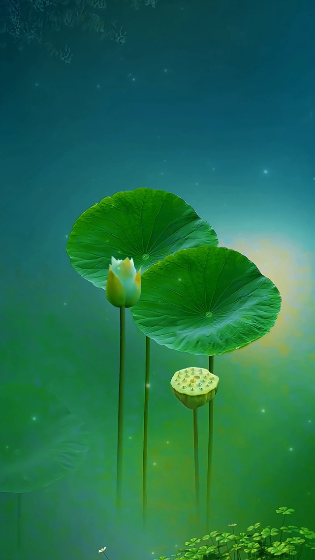 4k治愈荷花动态壁纸