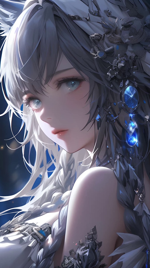 狼女(动漫手机动态壁纸) - 动漫手机壁纸下载 - 元气壁纸