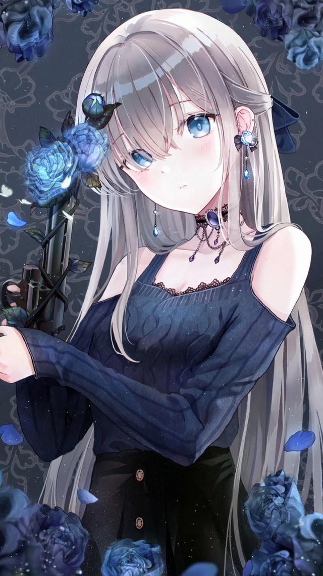 玫瑰蔷薇少女4k