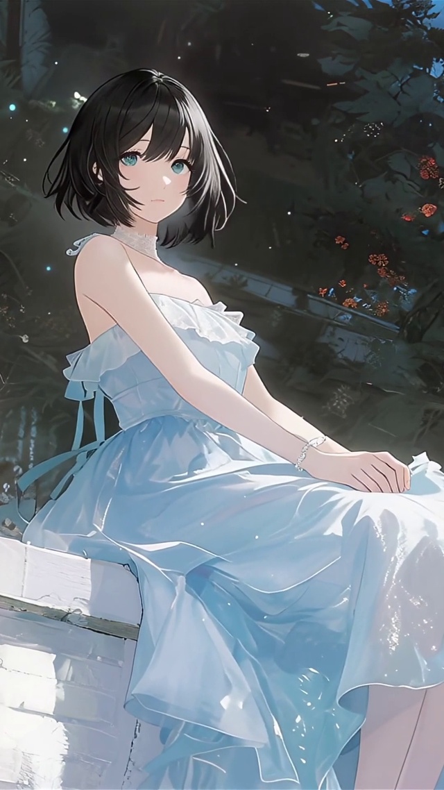 二次元插画女孩