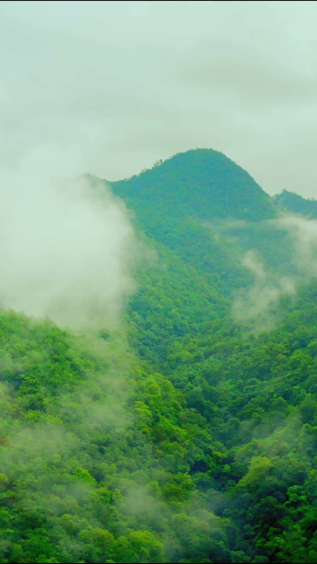 4K唯美山间云雾