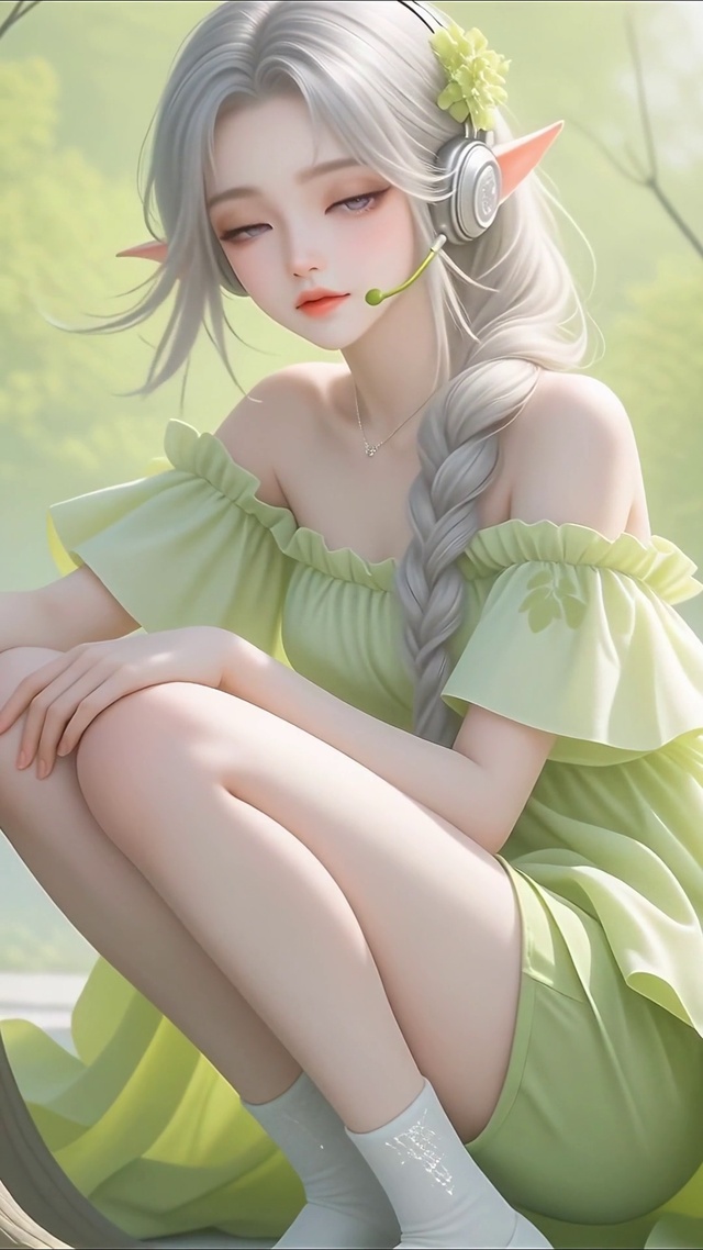 小清新美女高清4k