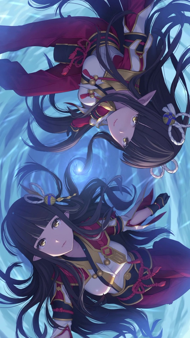 水中女孩