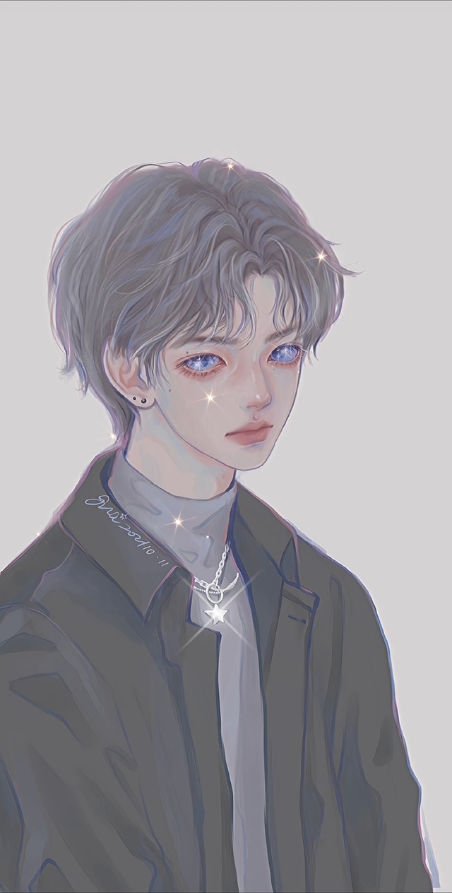 4k情侣壁纸—满目星辰不及你（男）