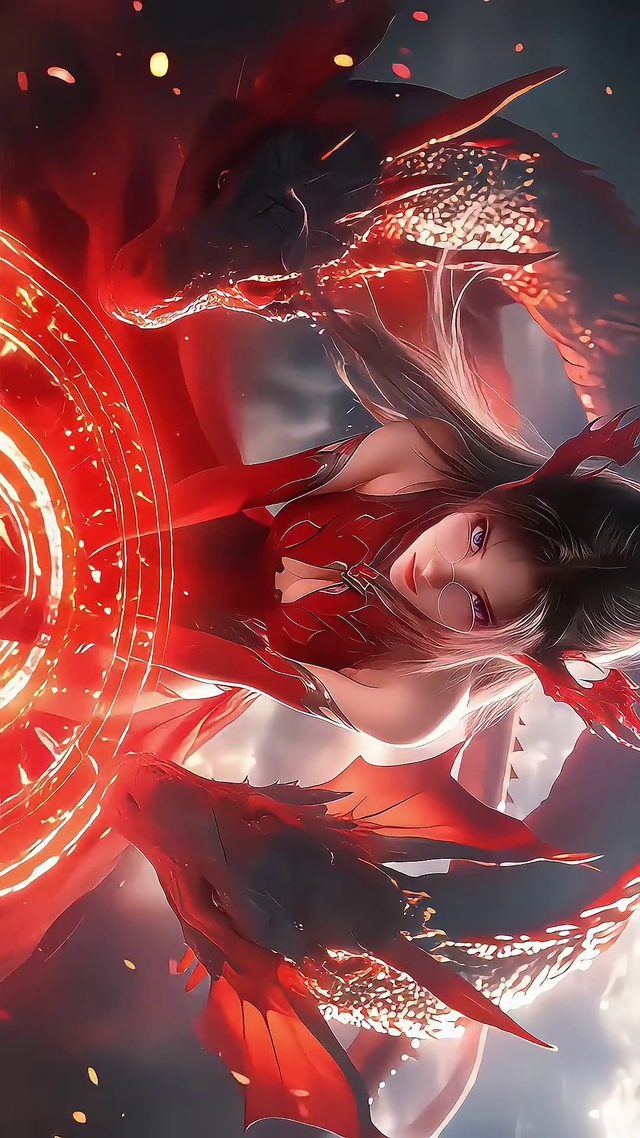 双火龙魔法龙族少女