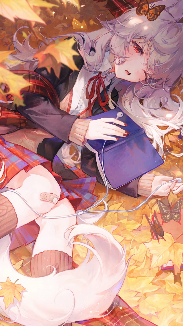 4k枫叶少女