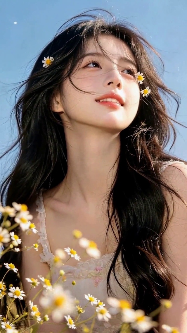 花海微风少女