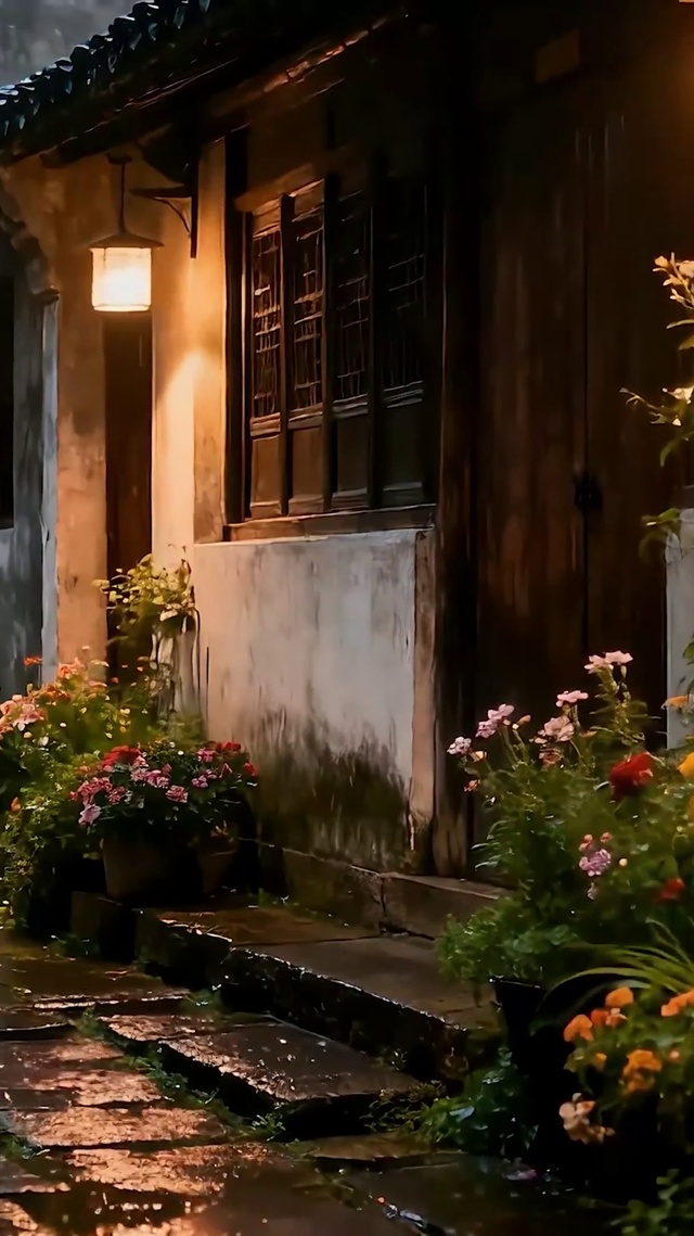 夜景小巷