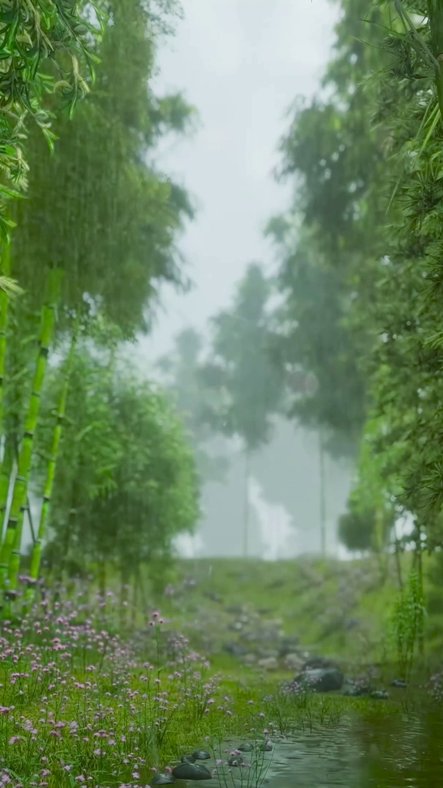 竹林雨