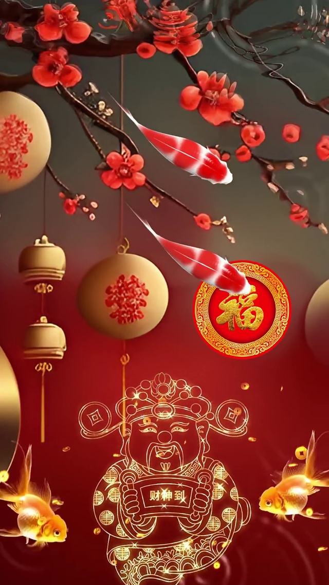财神到，福气到