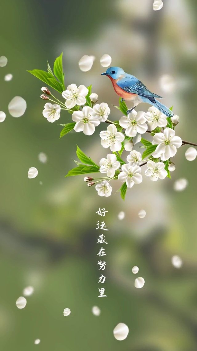 好运藏在努力里