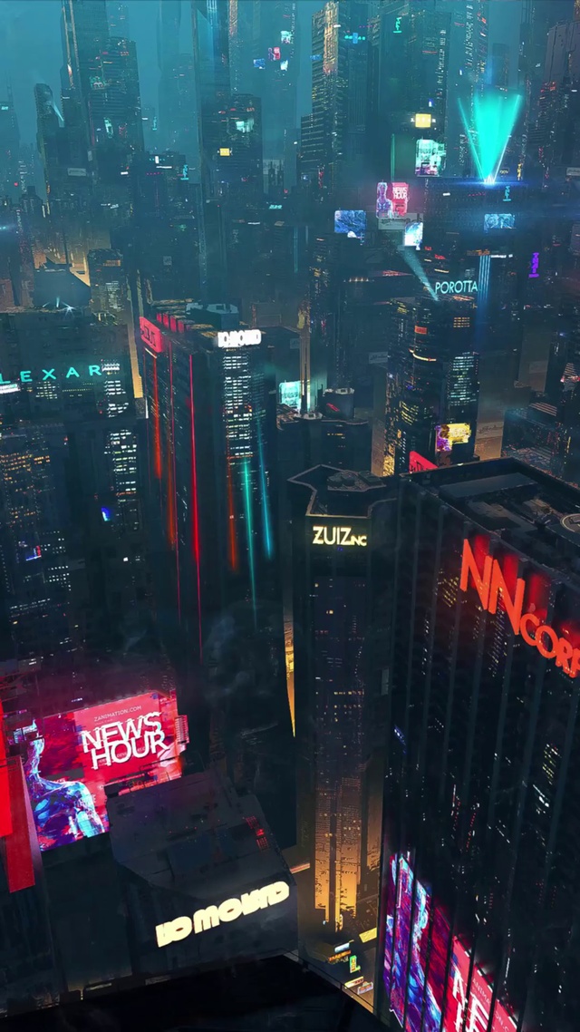 雨夜城市