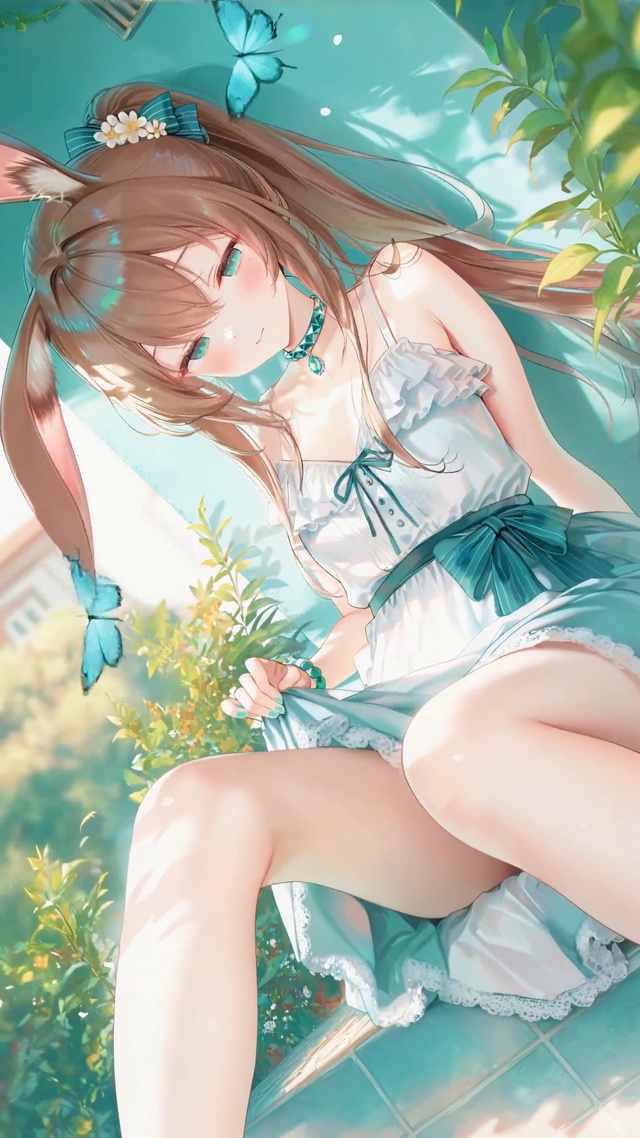 窗边清新兔耳美少女阿米娅