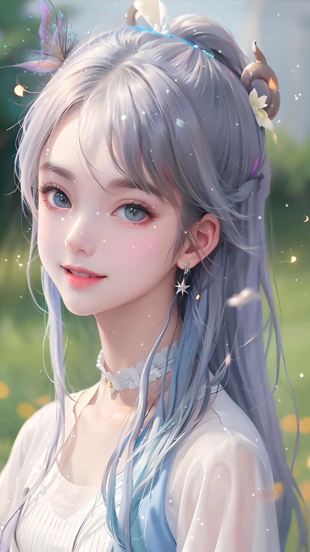 4K高清 闪动白衣仙子