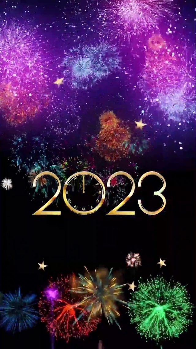 美丽的星空烟花