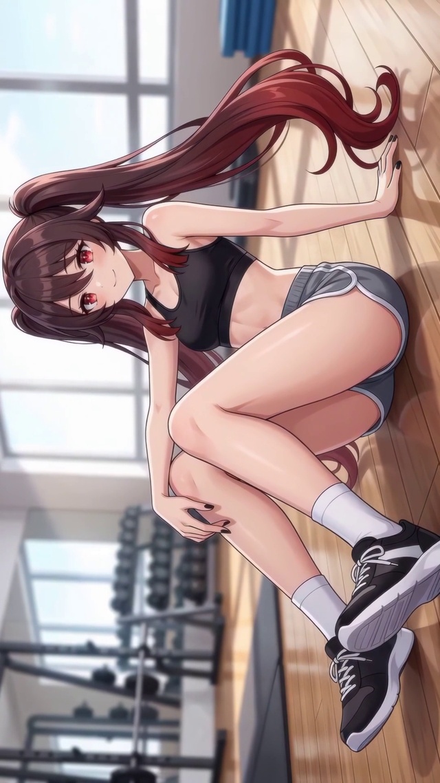 健身少女