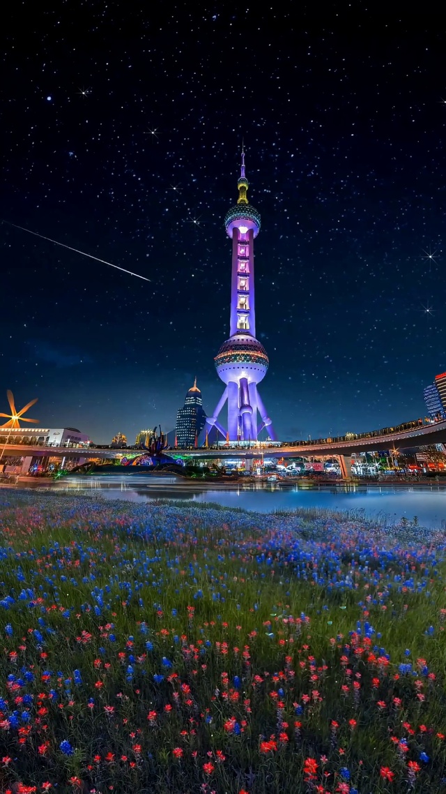星空浪漫夜景动态壁纸