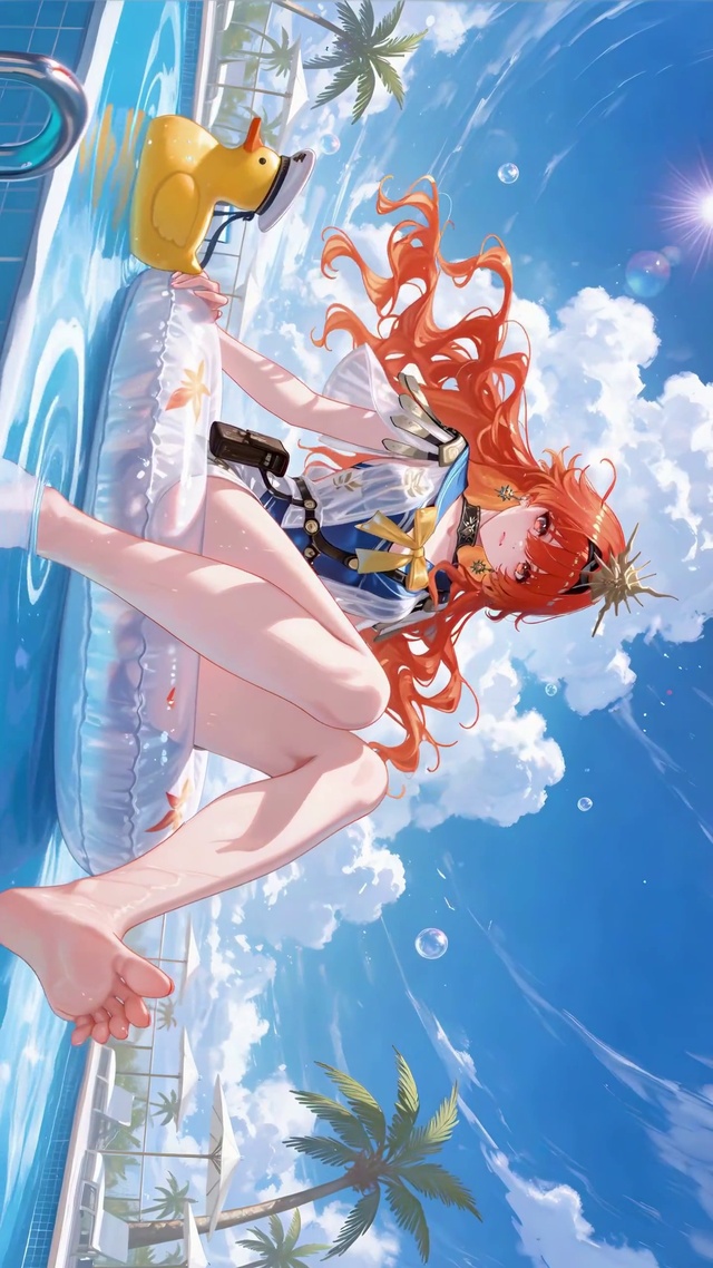 夏日泳池-奥古斯塔